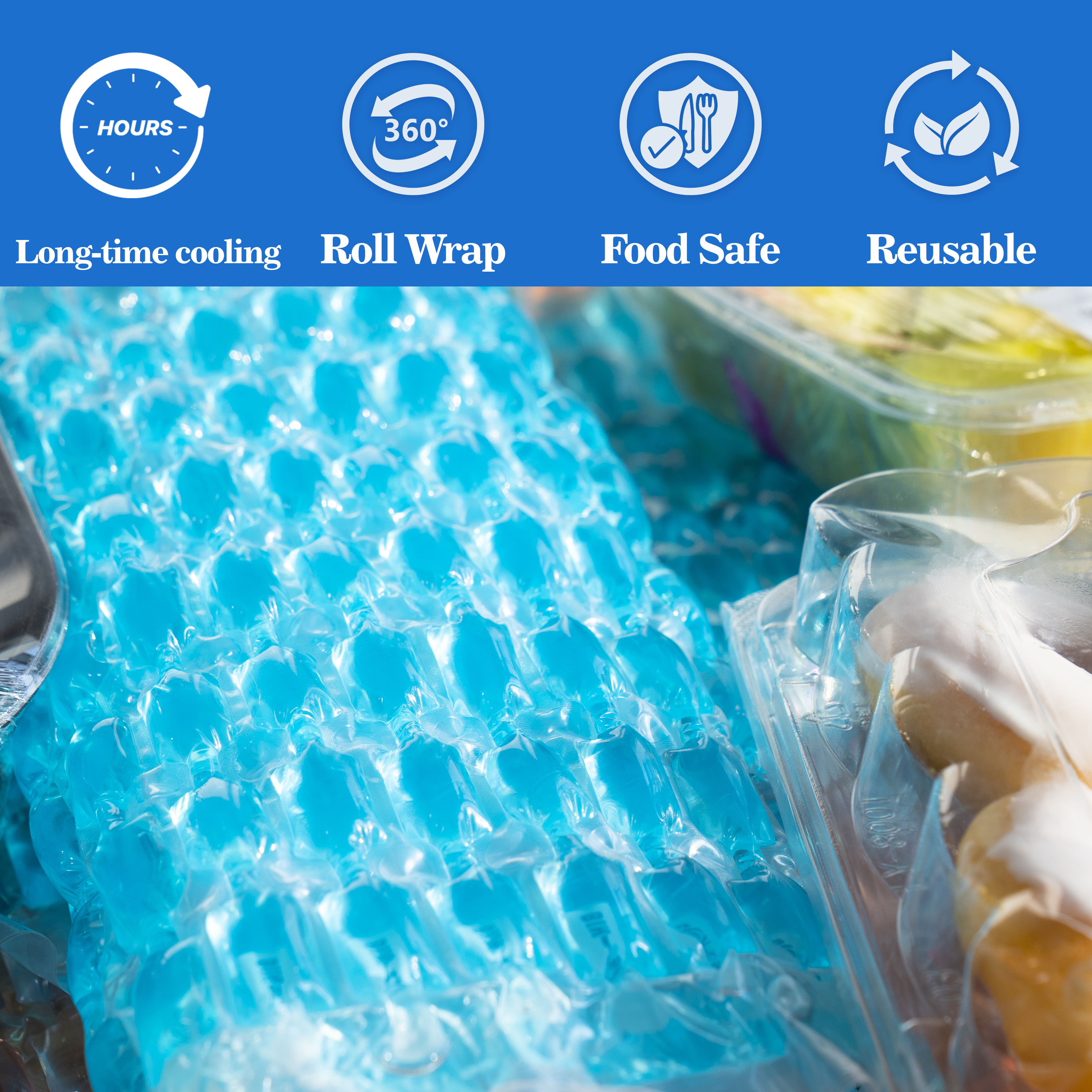 LFreshTech® Flexible Ice Sheet (cooling type) — view 2