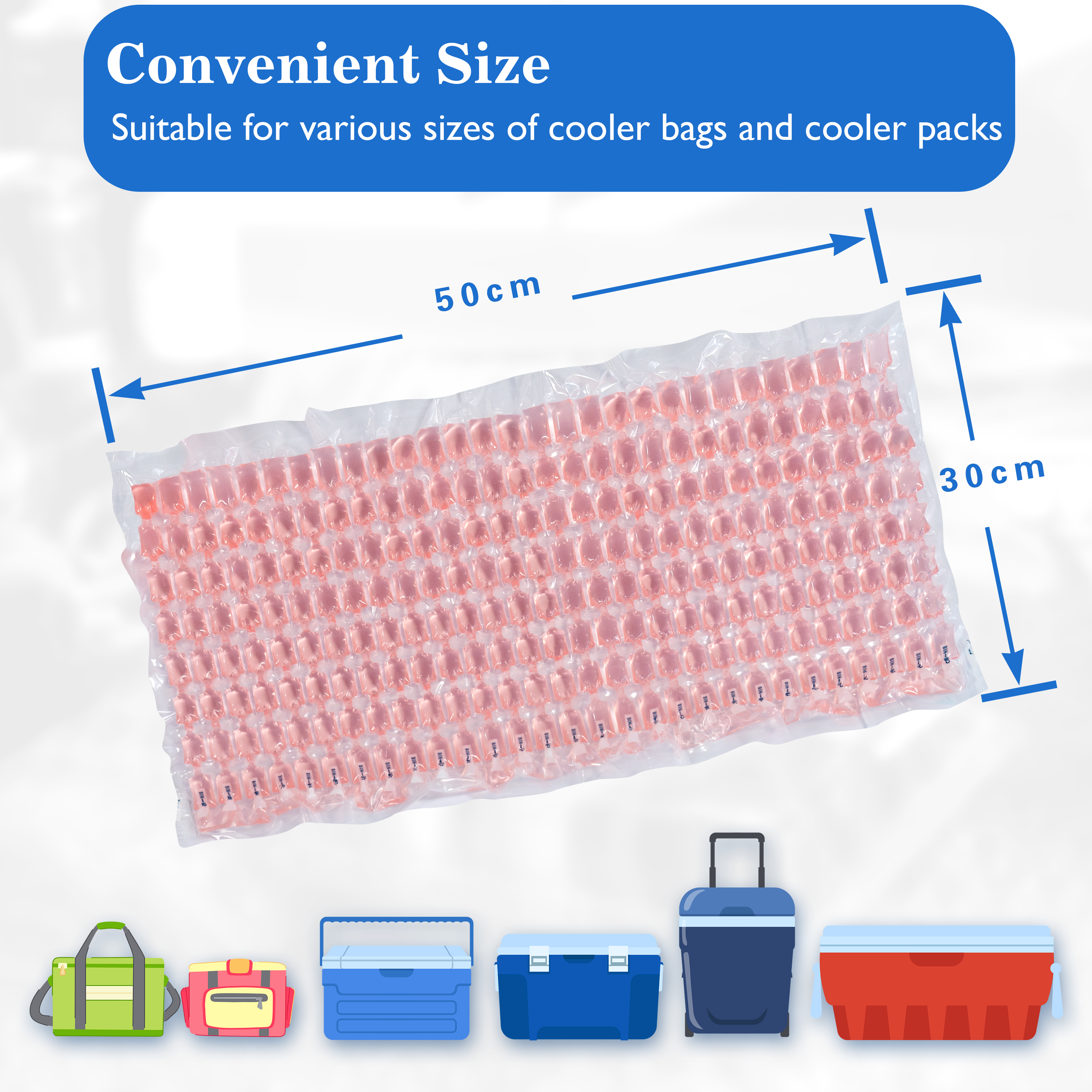 LFreshTech® Flexible Ice Sheet (freezing type) — view 1