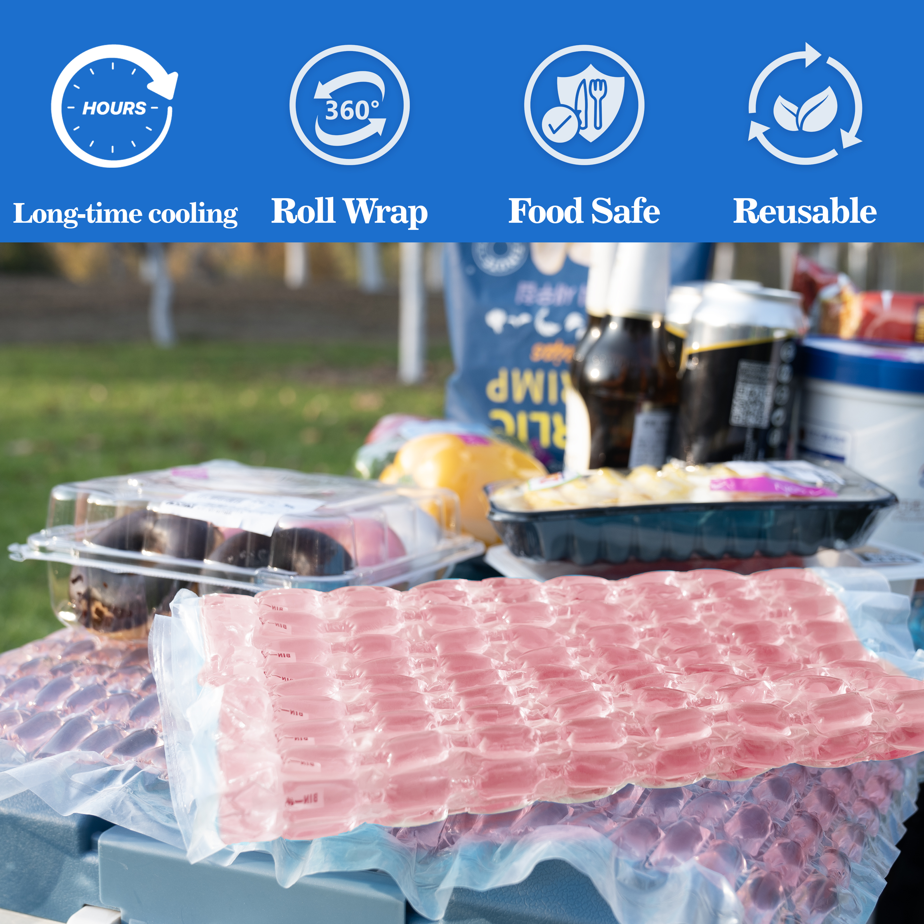 LFreshTech® Flexible Ice Sheet (freezing type) — view 2
