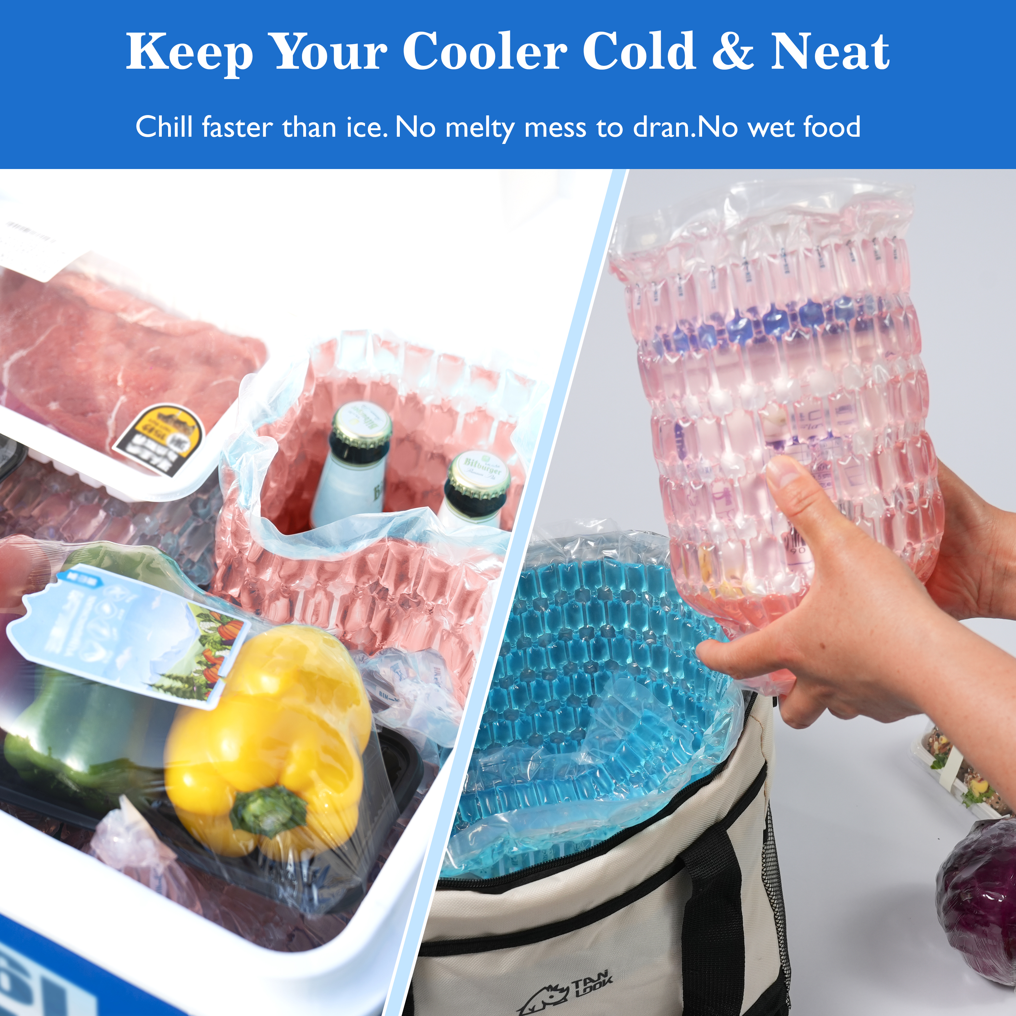 LFreshTech® Flexible Ice Sheet (freezing type) — view 3